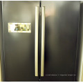 En gros en acier inoxydable électroménagers appareils ménagers français porte réfrigérateurs
